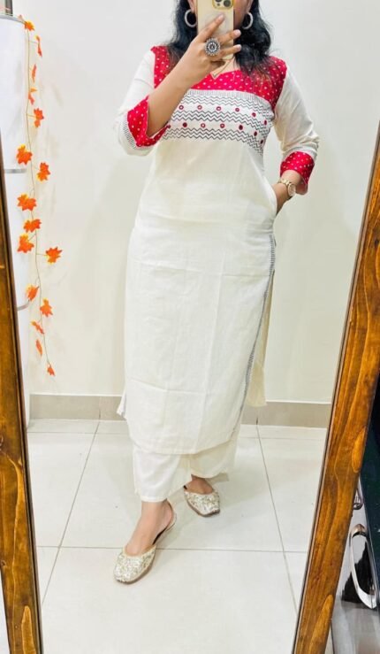 Stylish Ethnic Kurti Pant Set